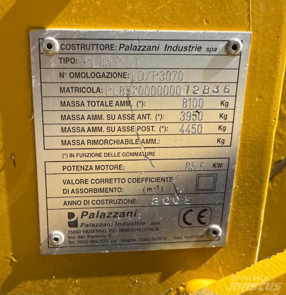 Palazzani PL 85.2 Minilader