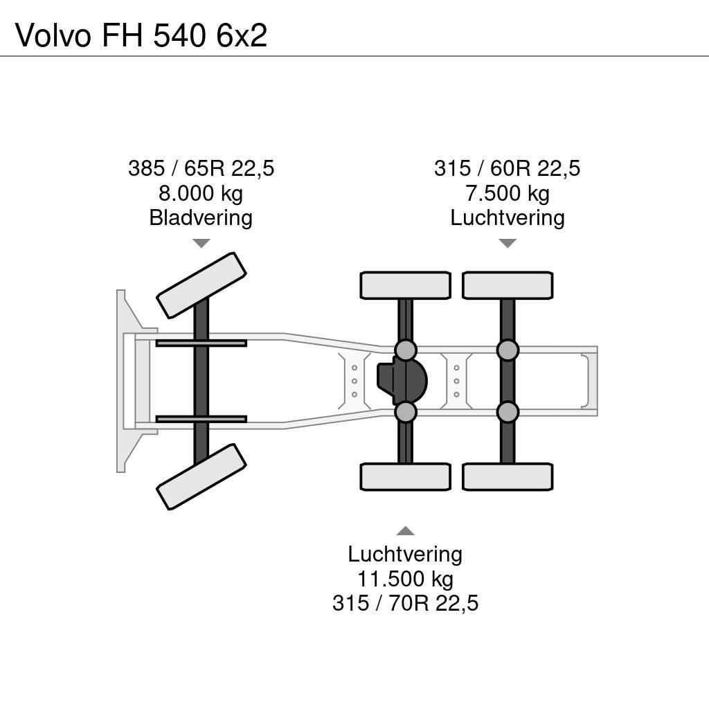 Volvo FH 540 6x2 Sattelzugmaschinen