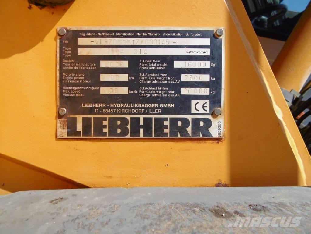 Liebherr A314 Mobilbagger