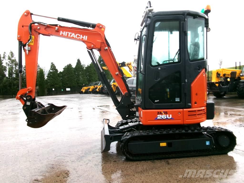 Hitachi Zaxis 26 U Minibagger < 7t