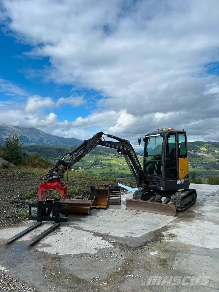 Volvo ECR25D Minibagger < 7t