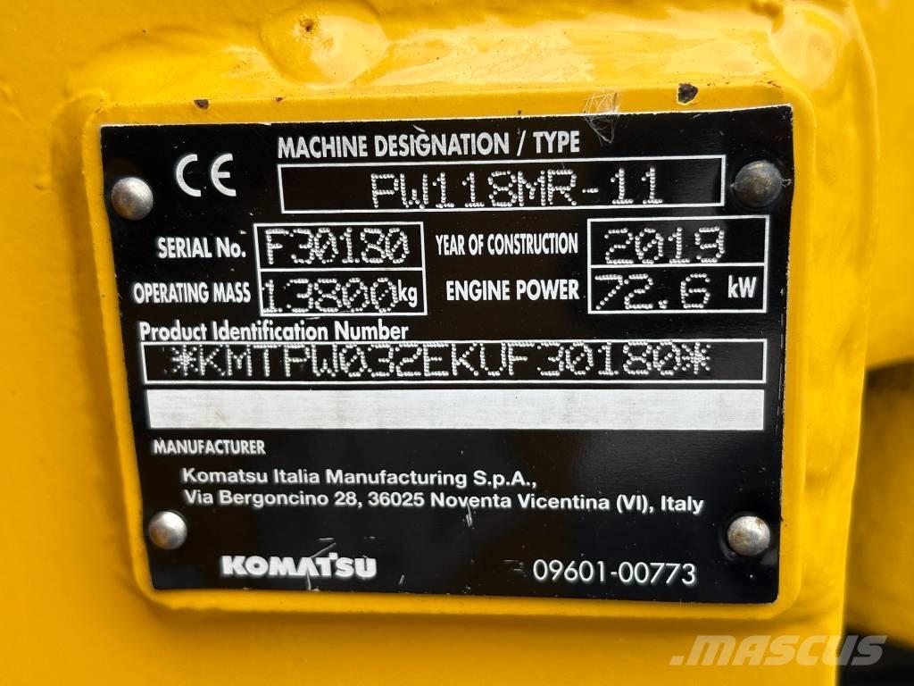 Komatsu PW118-11 Mobilbagger
