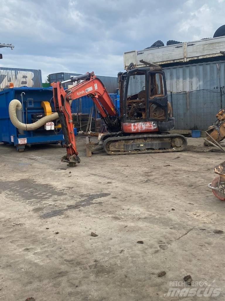 Kubota U 55-4 Ausleger