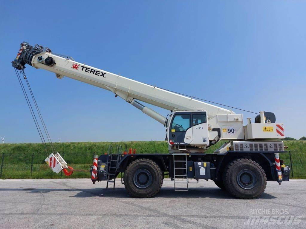 Terex RT 90 Ruwterrein kranen