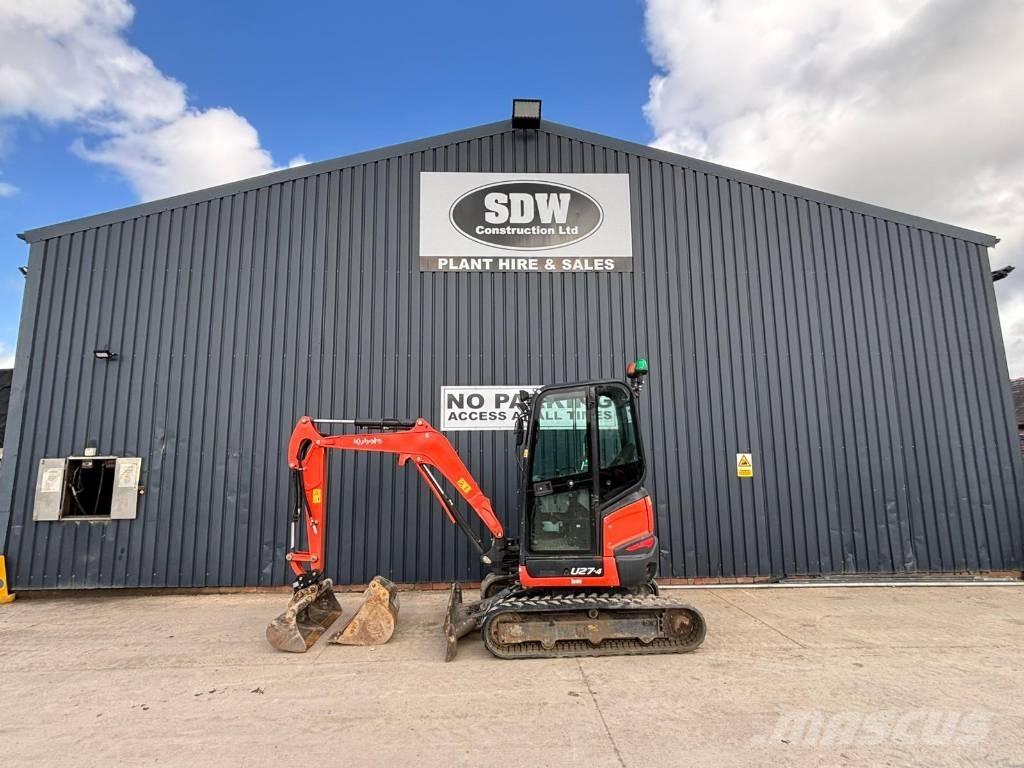 Kubota U 27 Minibagger < 7t