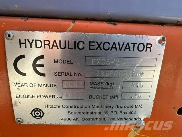 Hitachi EX 35-2 Minibagger < 7t