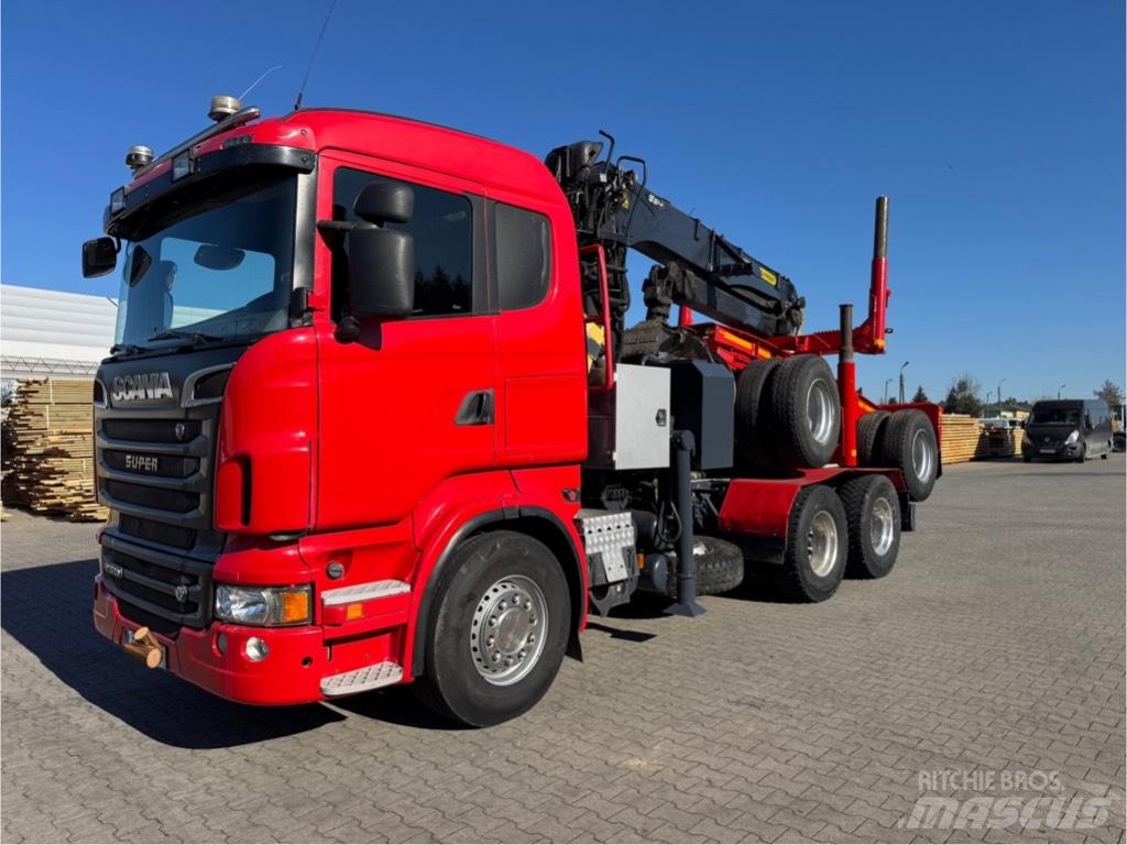 Scania R 560 Holztransporter