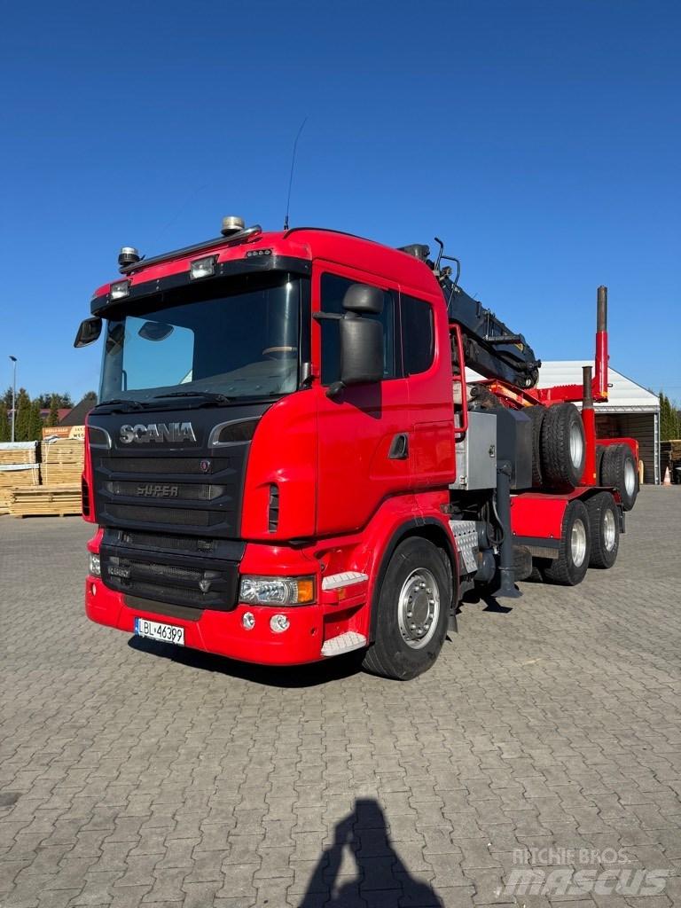 Scania R 560 Holztransporter
