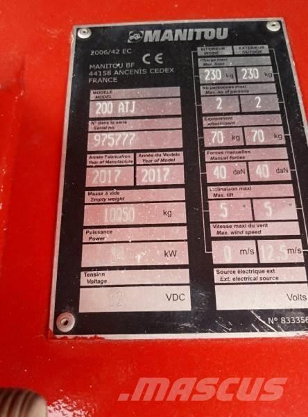 Manitou 200ATJ  RC Gelenkteleskoparbeitsbühnen