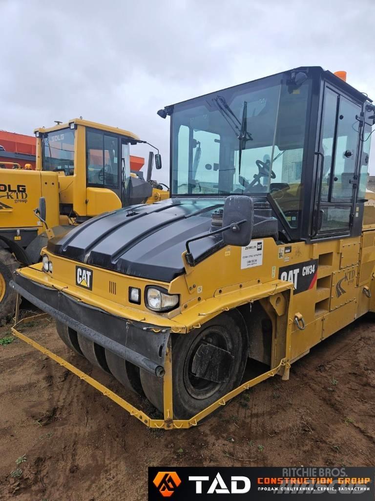 CAT CW 34 Gummiradwalzen