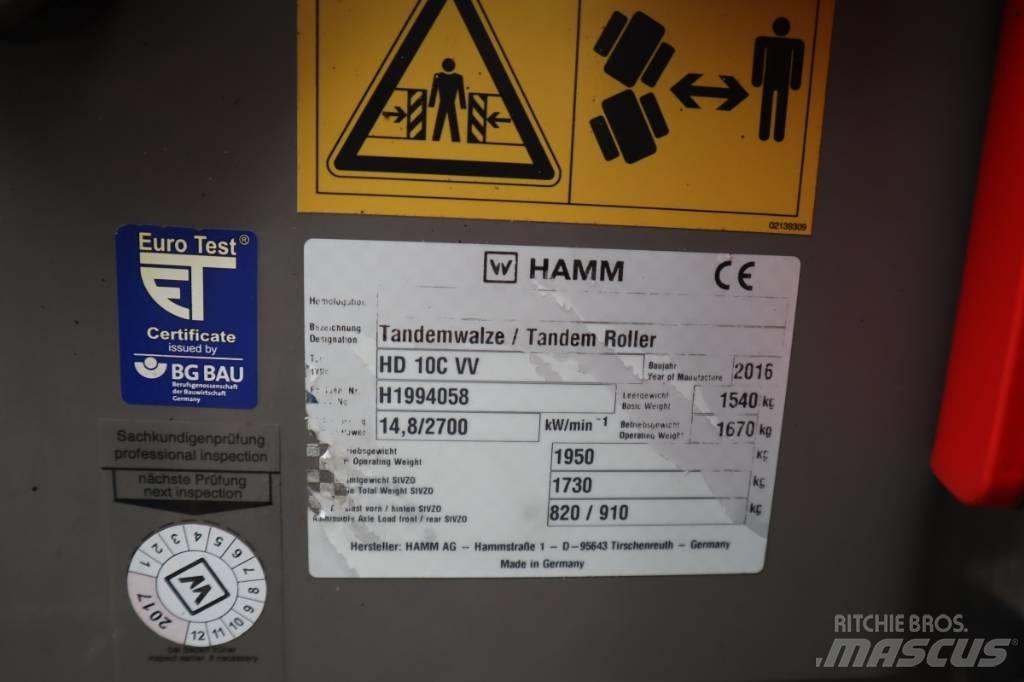 Hamm HD 10C VV Tandemwalzen