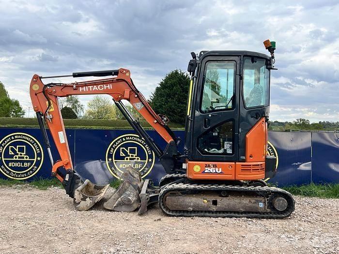 Hitachi ZX26U Spezialbagger