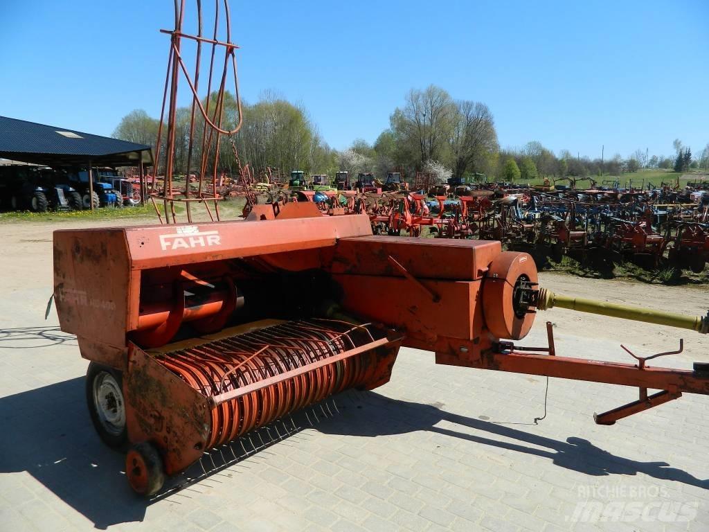 Fahr HD 400 Quaderpressen