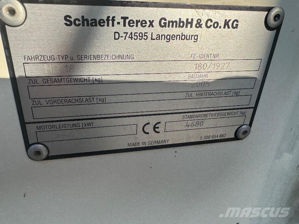 Terex HR 18 Minibagger < 7t