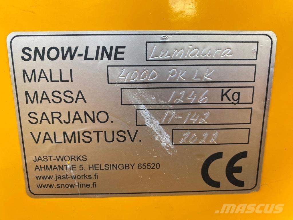 Snowline 4000 PK LK Schneeschilde und -pflüge