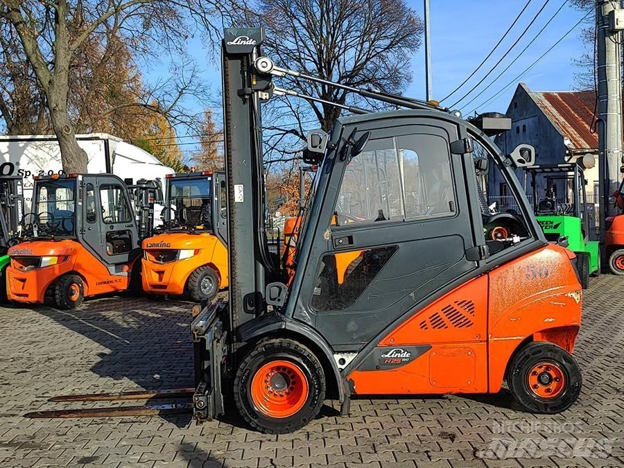 Linde H25T-02/600 LPG heftrucks
