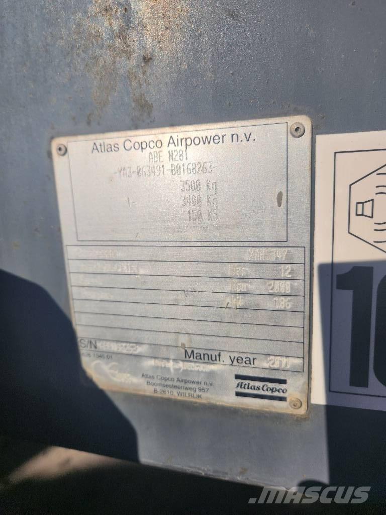 Atlas Copco XAHS 347 Kompressoren
