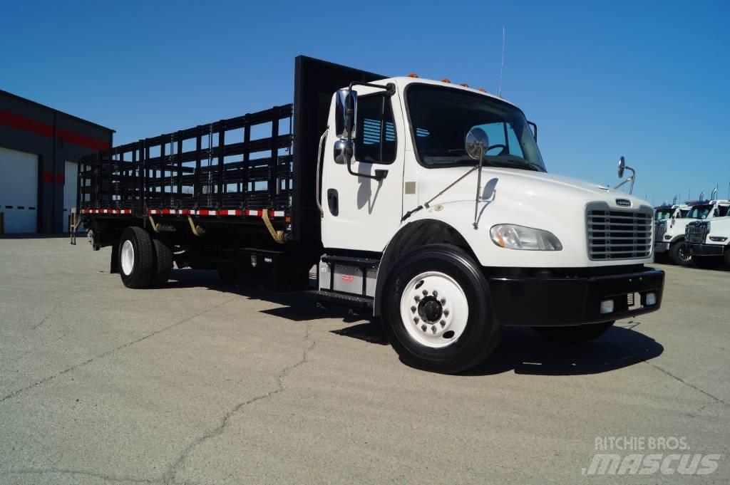 Freightliner M2-106 Pritschenwagen/Pritschenwagen mit Seitenklappe