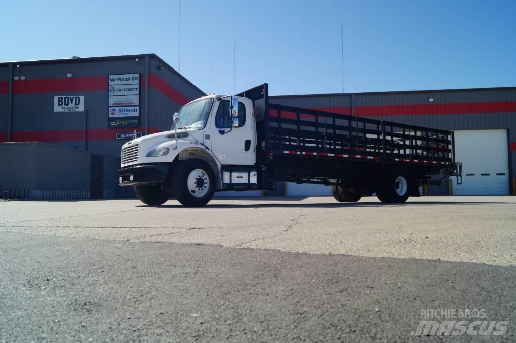 Freightliner M2-106 Pritschenwagen/Pritschenwagen mit Seitenklappe