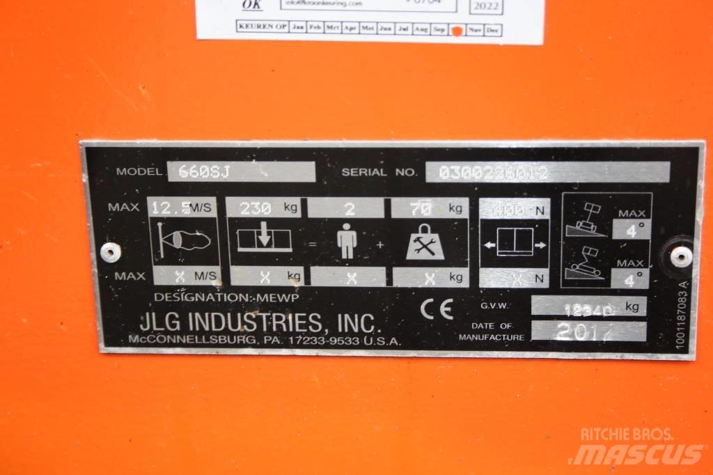 JLG 660 SJ Teleskopbühnen