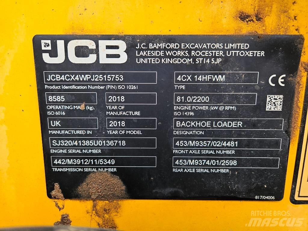 JCB 4 CX Baggerlader