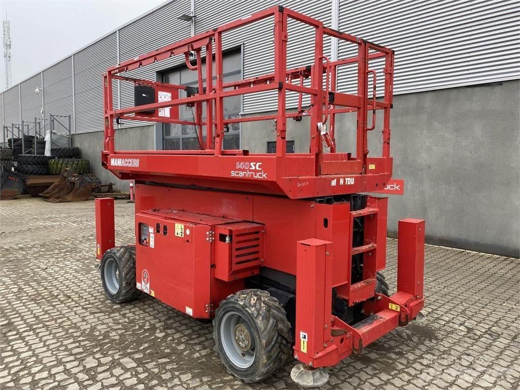 Manitou 140SC Scheren-Arbeitsbühnen