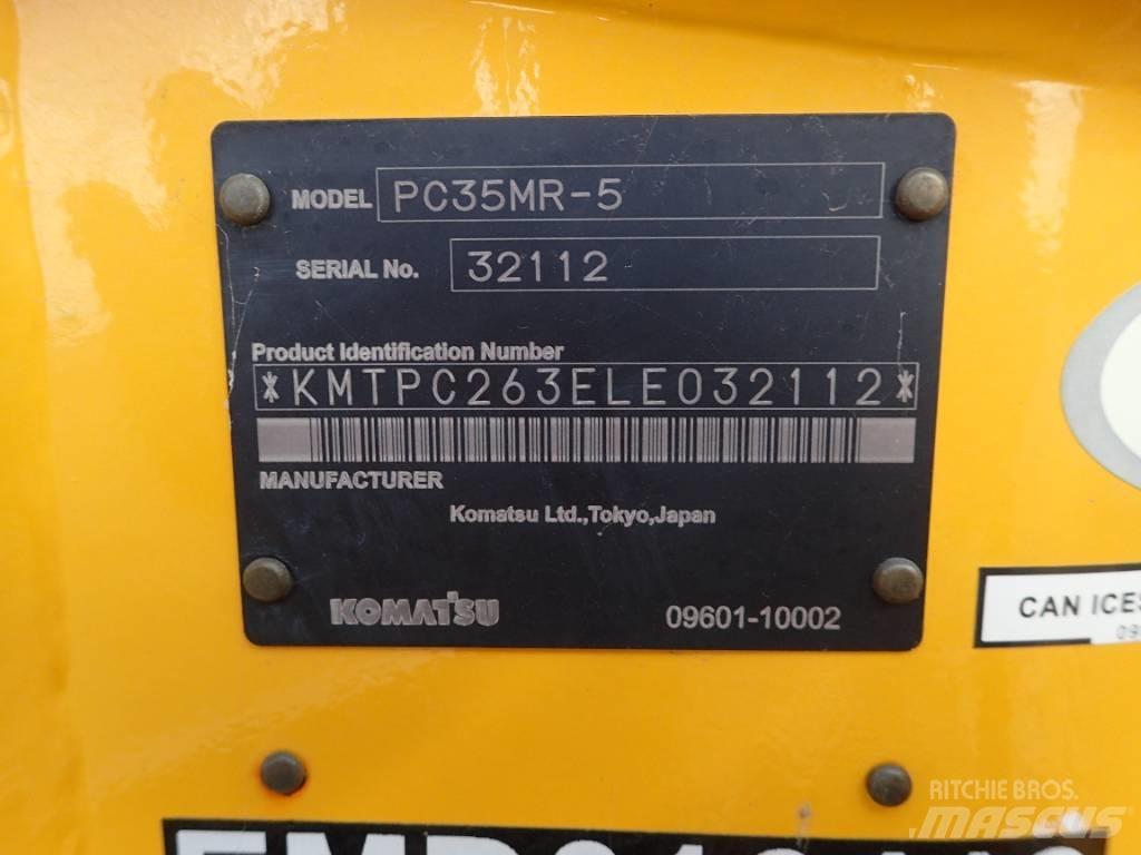 Komatsu PC35MR-5 Minibagger < 7t