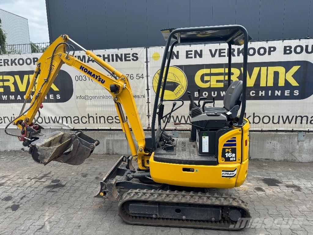 Komatsu PC 16 R-3HS Minibagger < 7t