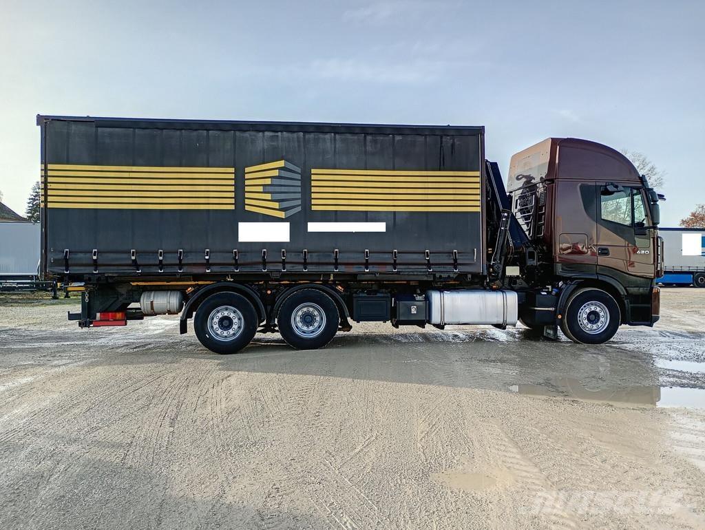 Iveco AS260S42Y/FS Pritsche & Plane