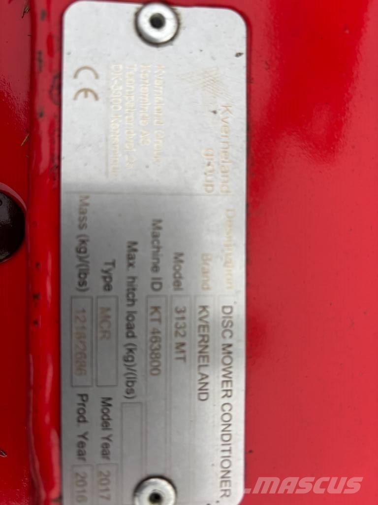 Kverneland 3132 MT Mähwerke