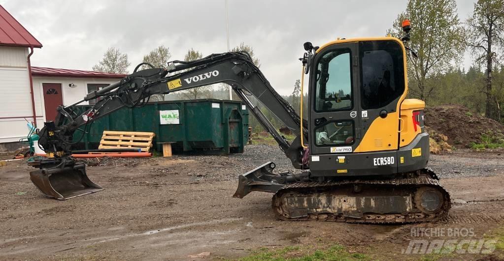 Volvo ECR 58 D Minibagger < 7t