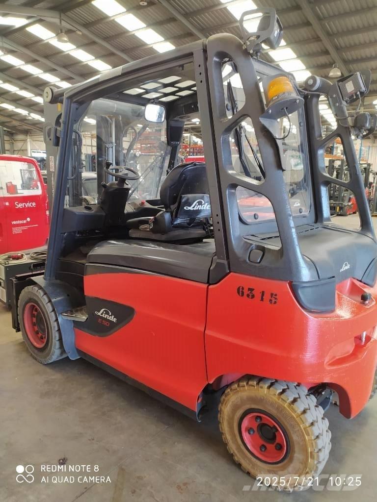 Linde E50/600 L Elektrische heftrucks