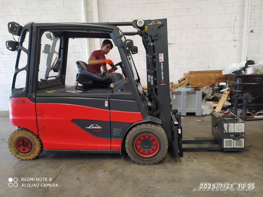 Linde E50/600 L Elektrische heftrucks