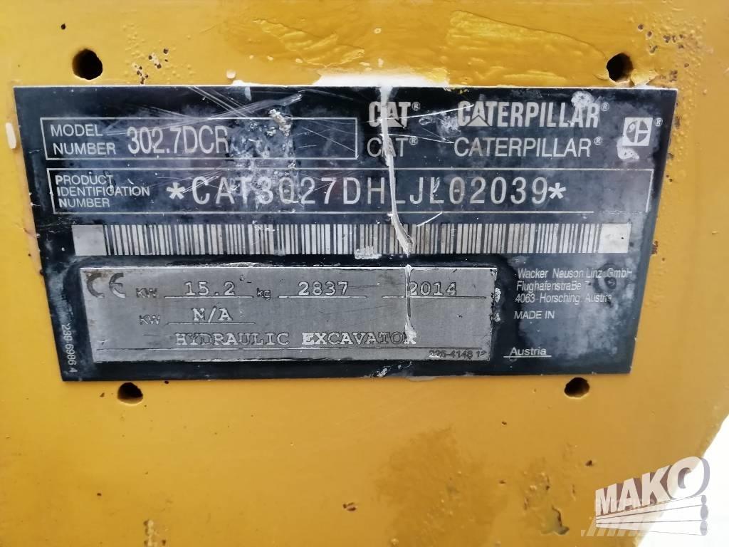 CAT 302.7 D CR Minibagger < 7t