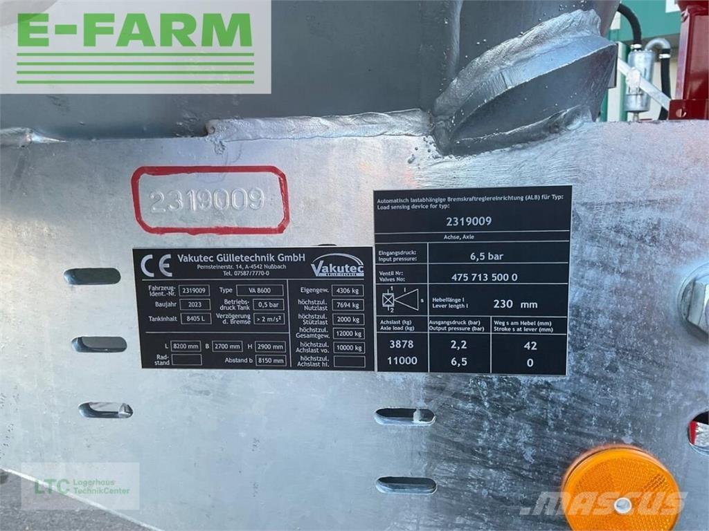  va 8600 Weitere Düngemaschinen