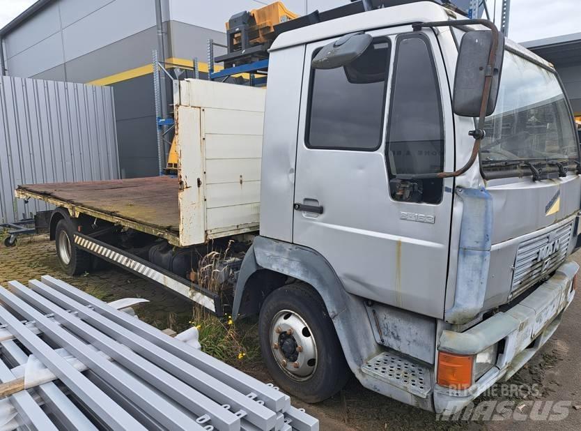 MAN 8.163 Pritschenwagen/Pritschenwagen mit Seitenklappe