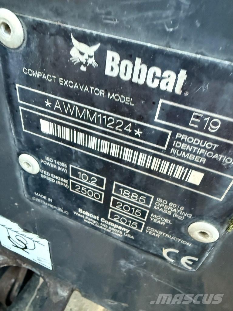 Bobcat E 19 Minibagger < 7t