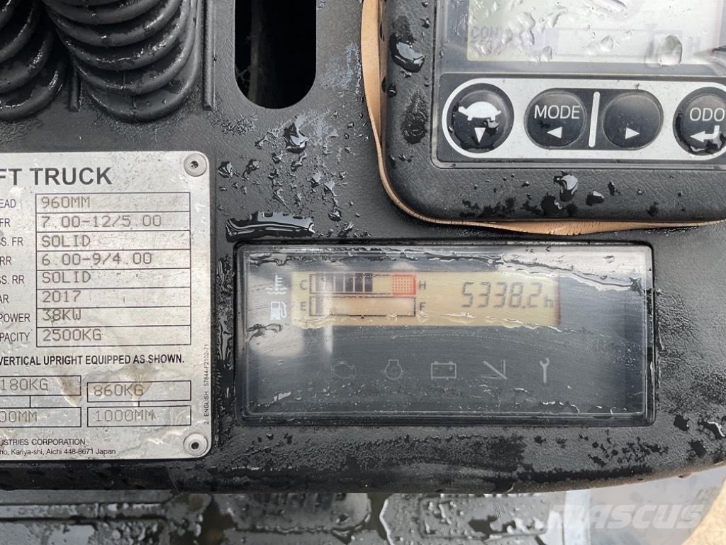 Toyota 02-FGF25 LPG heftrucks