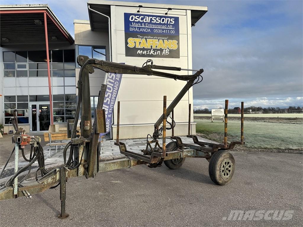  Enkelaxlad Vedkärra Forstanhänger