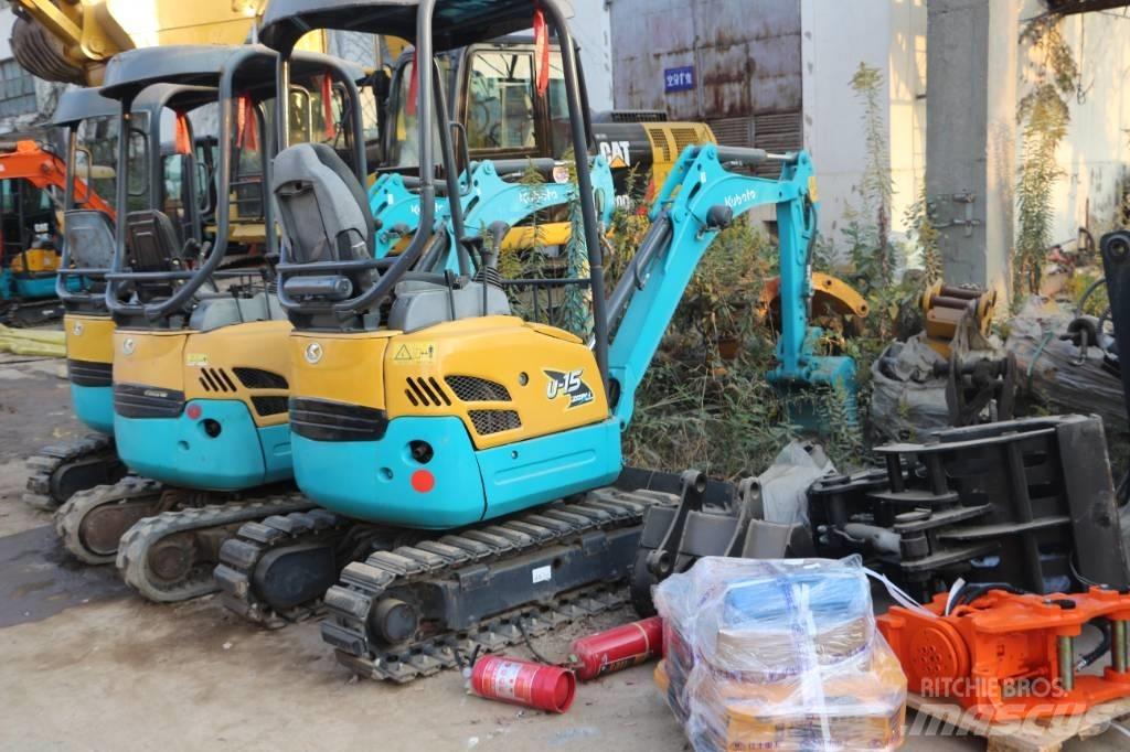 Kubota U 15 Minibagger < 7t