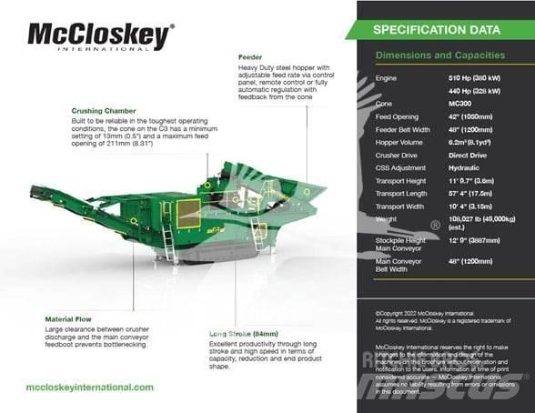 McCloskey C3 Pulverisierer