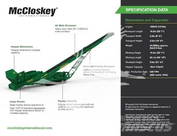 McCloskey RF80 Förderbandanlagen