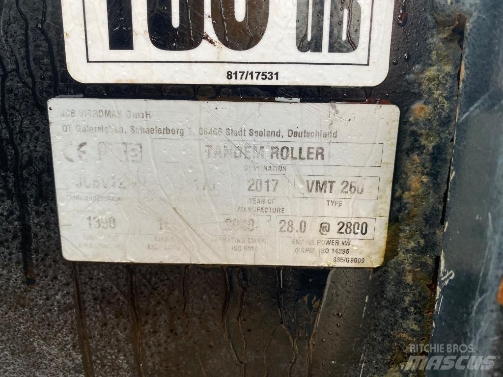 JCB VMT 260-120 Tandemwalzen