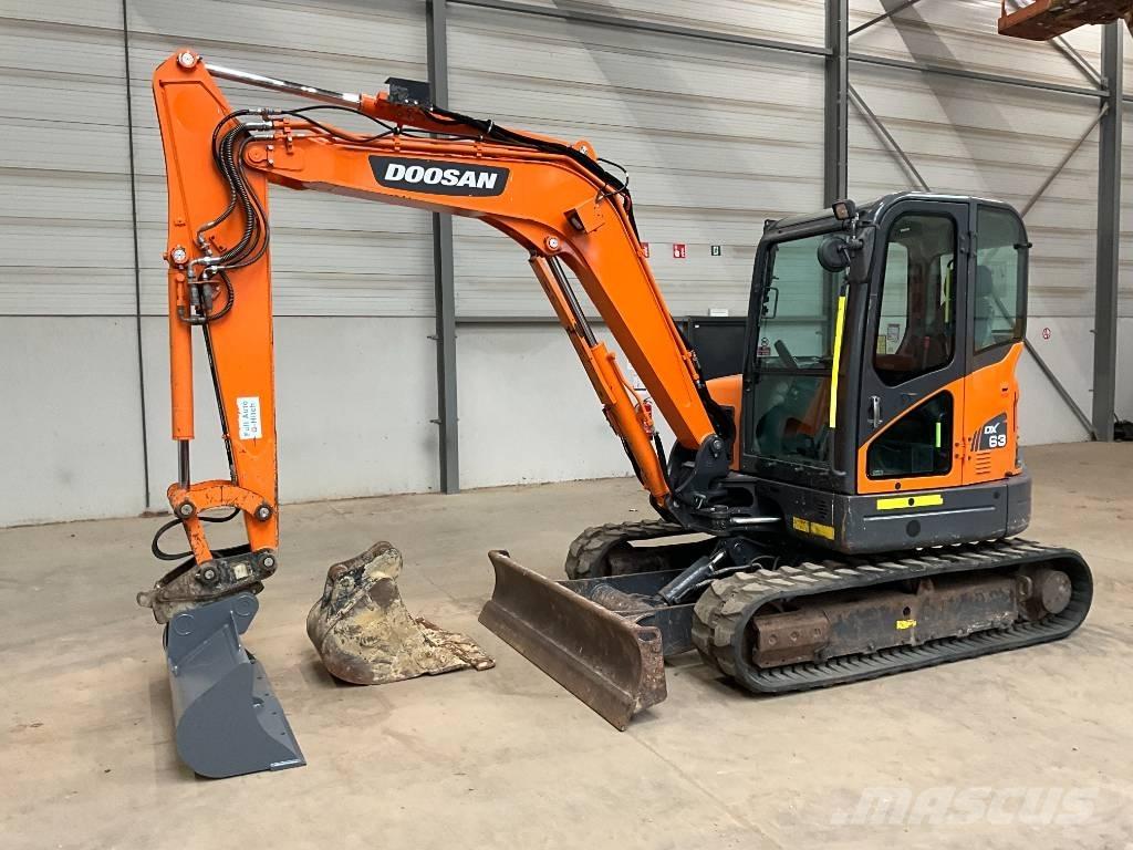 Doosan DX 63-3 Minibagger < 7t
