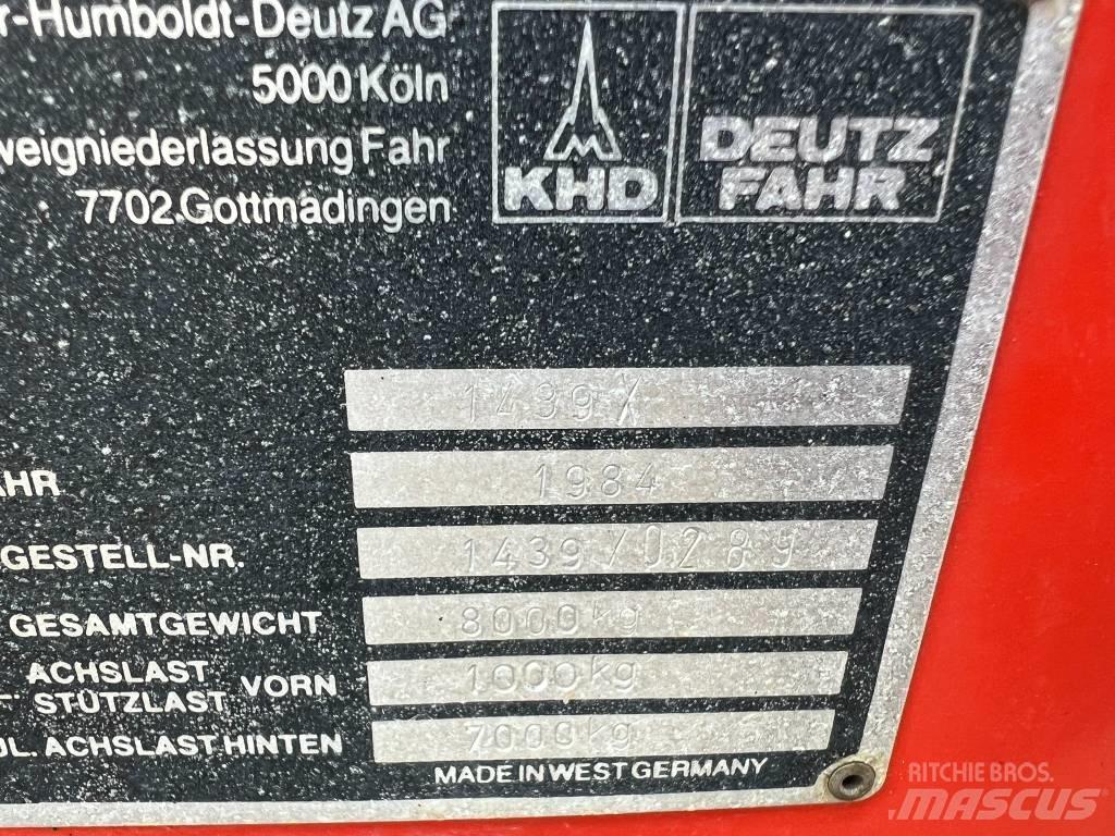 Deutz Fahr F 570 Ladewagen
