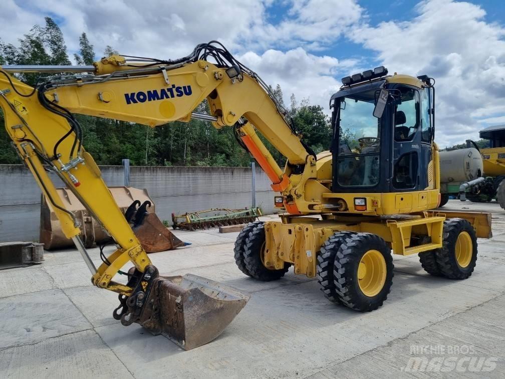 Komatsu PW 118 MR-8 Mobilbagger