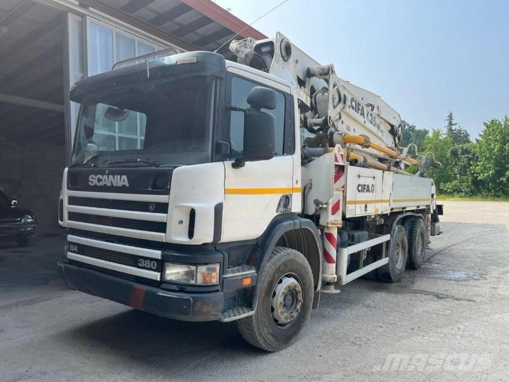 Scania P 114-380 Betonpumpen