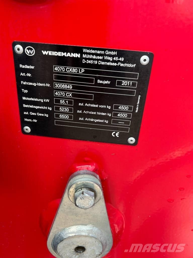 Weidemann 4070CX80LP Radlader