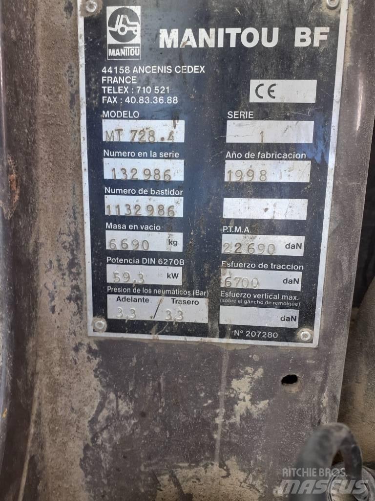 Manitou MT 728-4 Teleskoplader