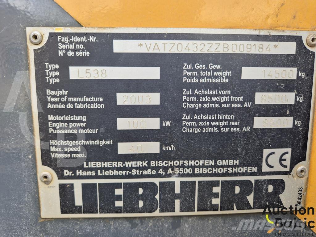 Liebherr L 538 Radlader